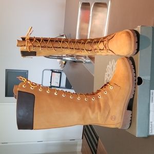 Timberland Boots, Size 7, Tan